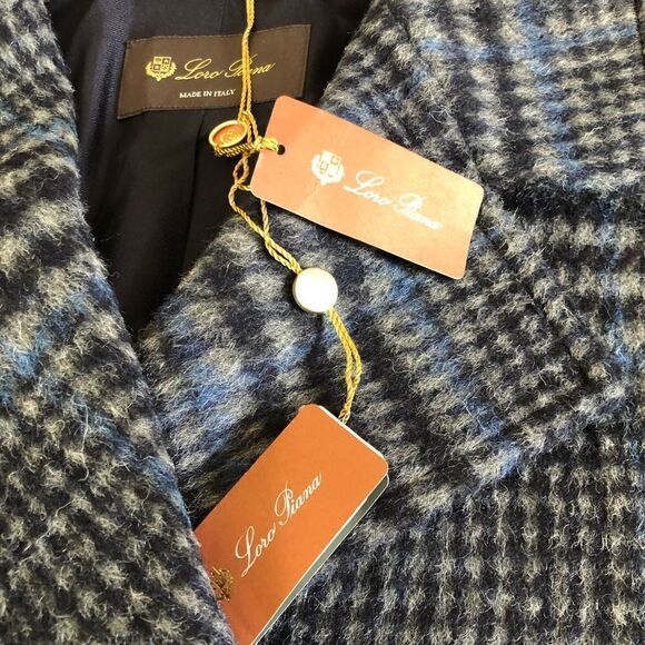 NWT $5.8K LORO PIANA Cappotto Michael Winter Wales Cashmere Jacket - Picture 4 of 14